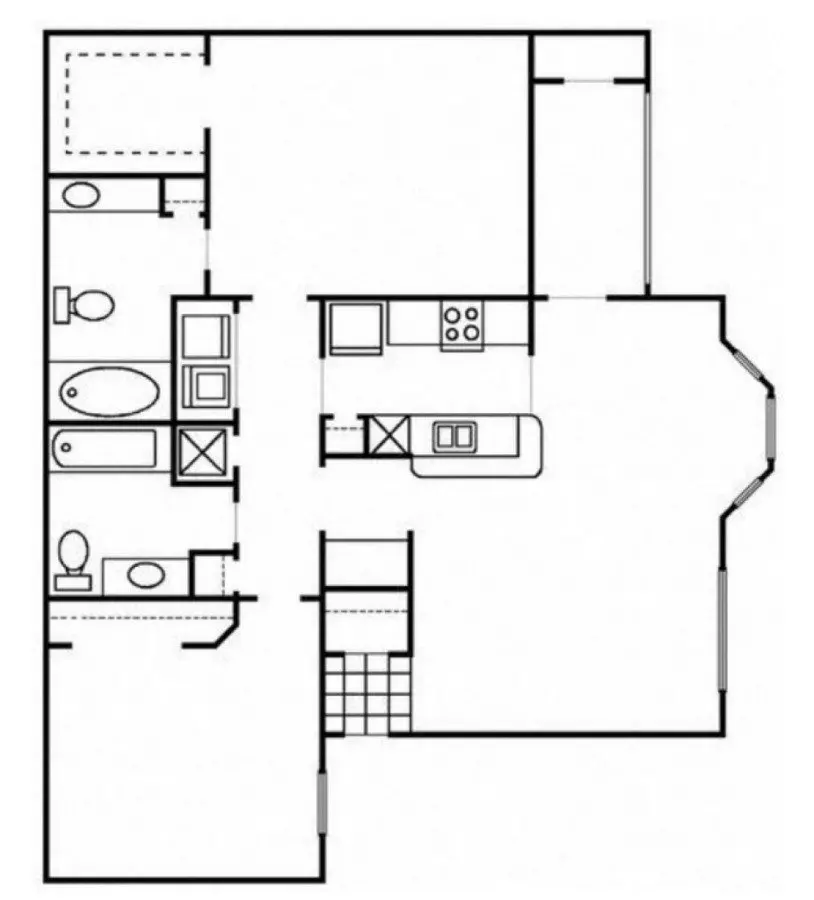 Unit 811 811 floor plan