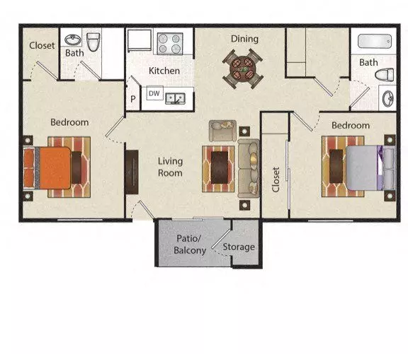 B3 2008 floor plan
