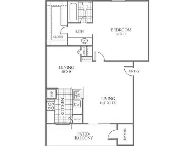 Unit 1808 1808 floor plan