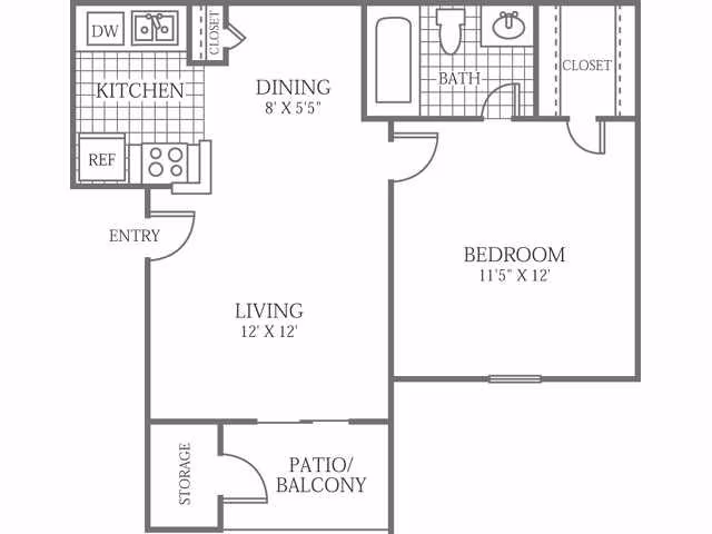 A4 1203 floor plan