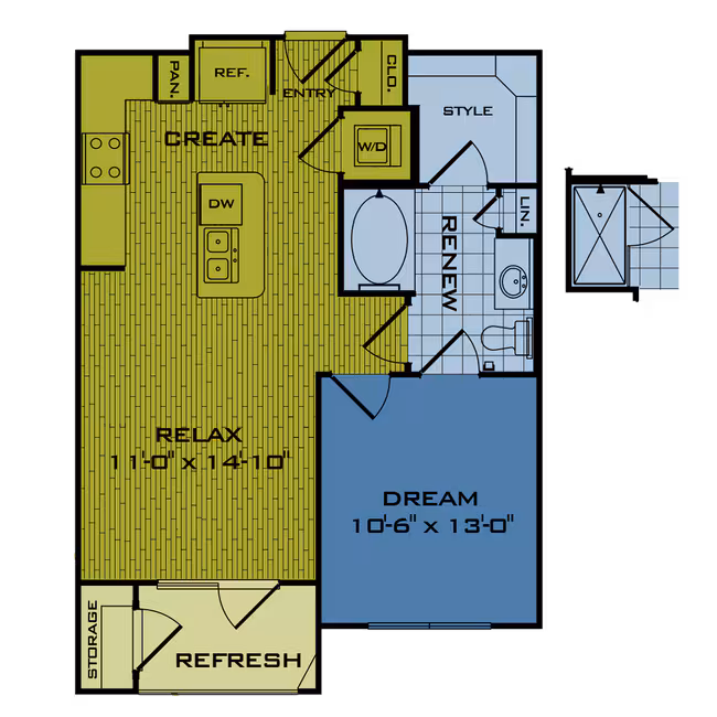 A1 2314 floor plan