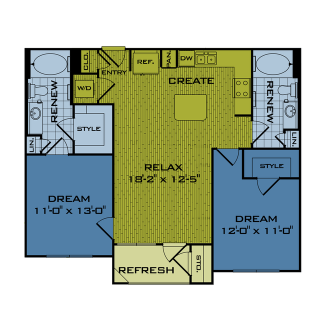 B1 2126 floor plan
