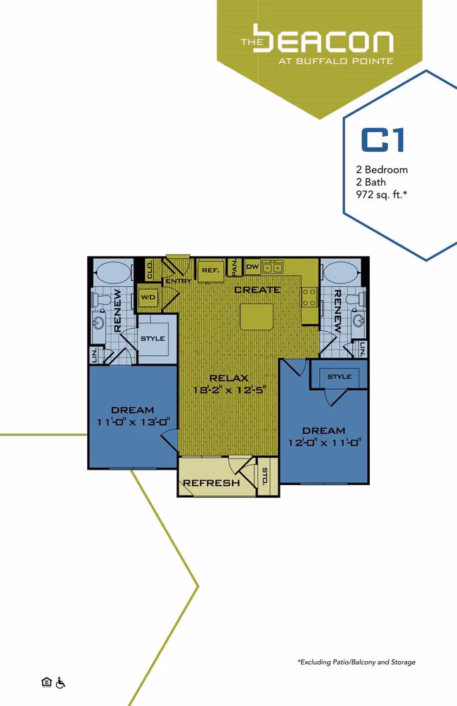 B1a 1106 floor plan