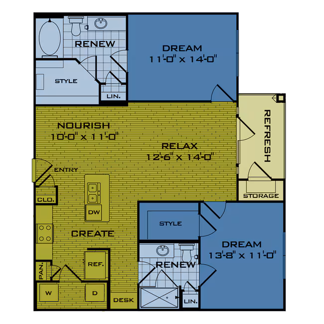 B2a 1220 floor plan