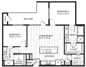 B3A 2332 floor plan