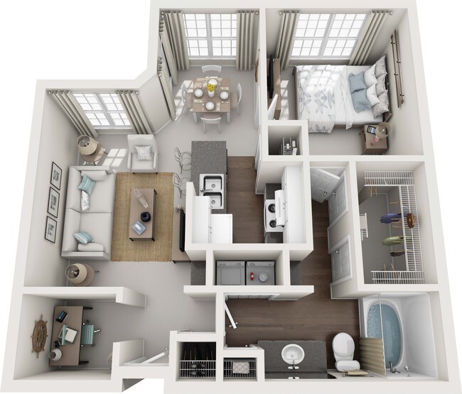Unit 1310 1310 floor plan