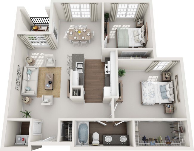 Unit 7104 7104 floor plan