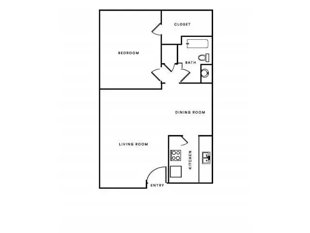 C A609 floor plan