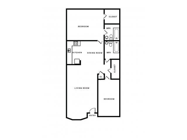 Unit A514 A514 floor plan