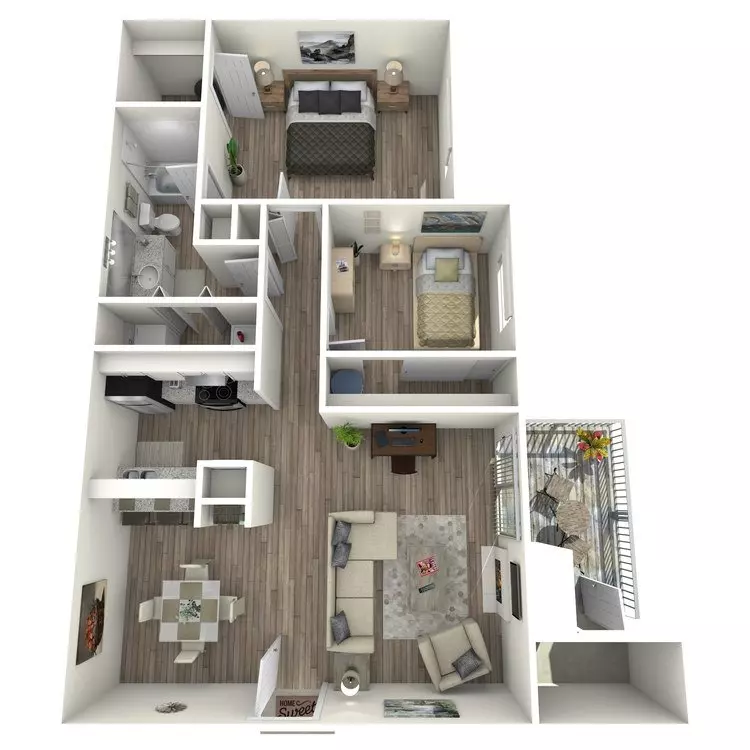 Caspian G301 floor plan
