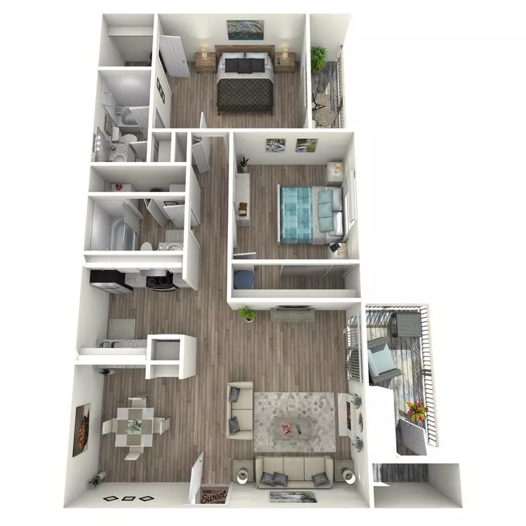 Mediterranean H102 floor plan