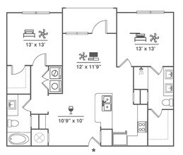 B1 1308 floor plan