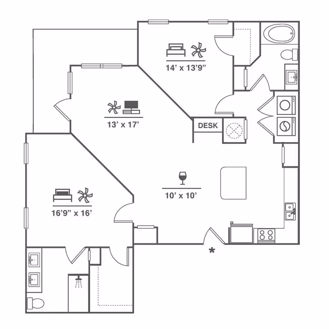 B6 4115 floor plan