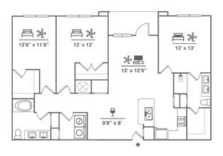 C1 2421 floor plan