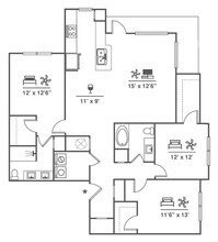 C2 1421 floor plan