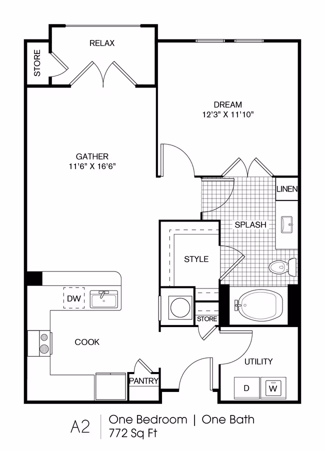 Unit 7101 floor plan