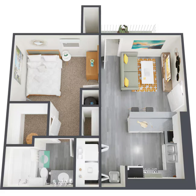 Unit 1413 1413 floor plan