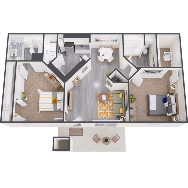 Unit 1308 1318 floor plan