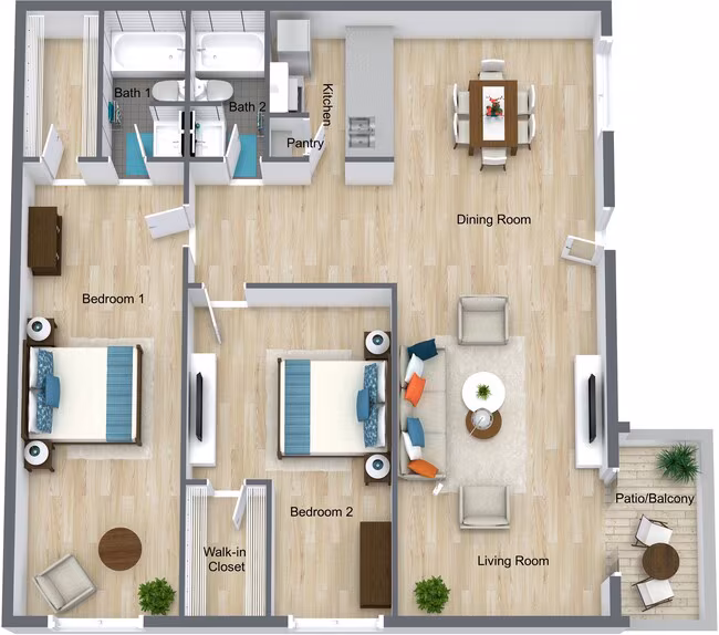 Stratford 7-224 floor plan