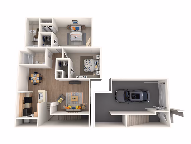 Unit 07201 floor plan