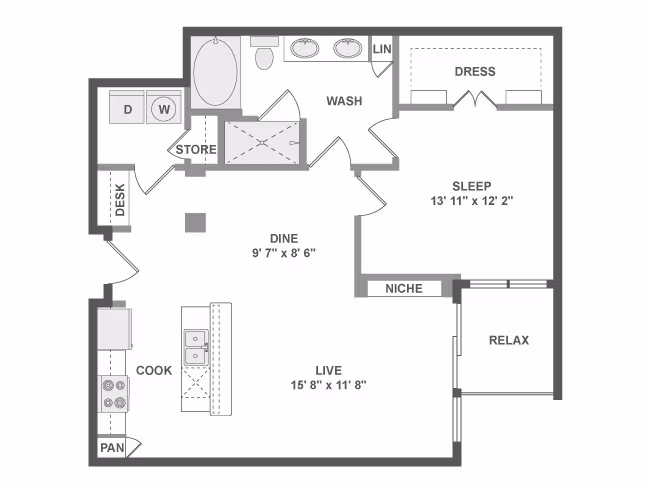 A4b 1-580 floor plan