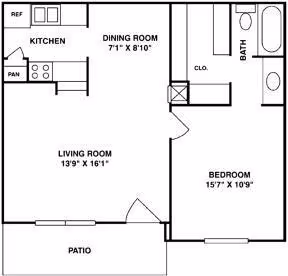 B 514 floor plan