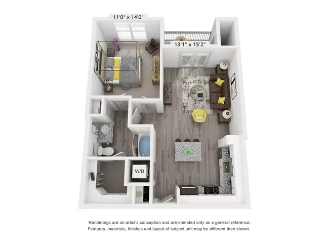 A1 1323 floor plan