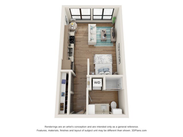 Unit 209 floor plan