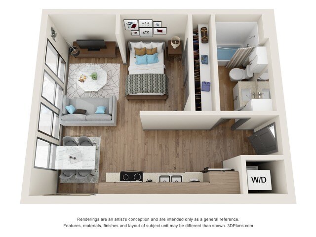 Unit 224 floor plan