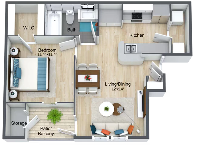 Cado 323 floor plan