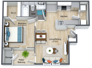 Cado 825 floor plan