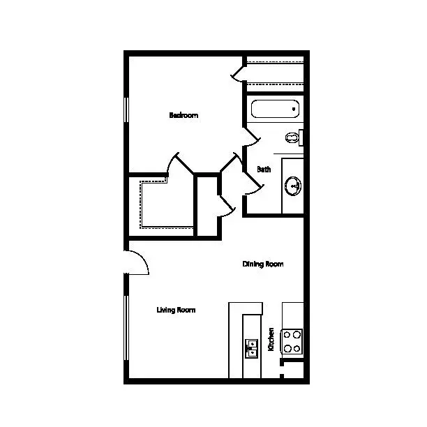 Unit 301 408 floor plan