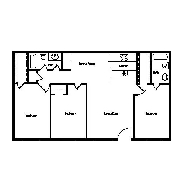 Unit 908 908 floor plan