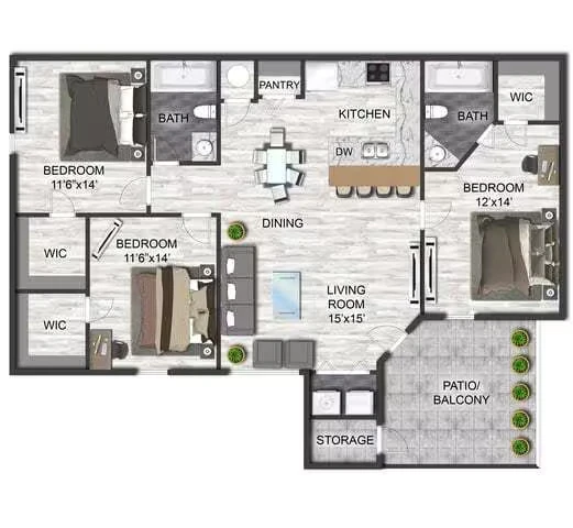 Unit 0331 0331 floor plan