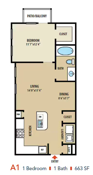 Unit 1309 2307 floor plan