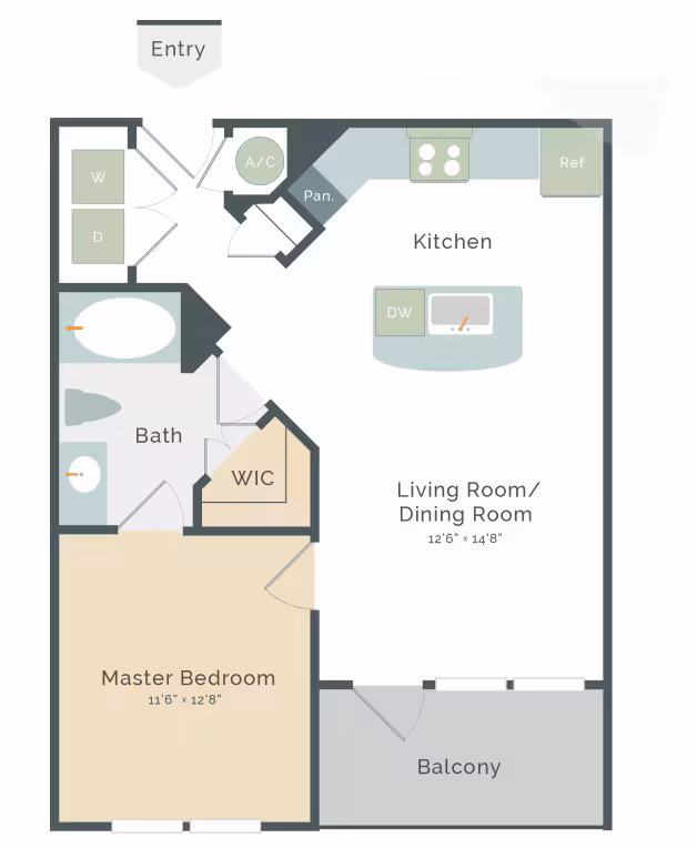 A1 1508 floor plan