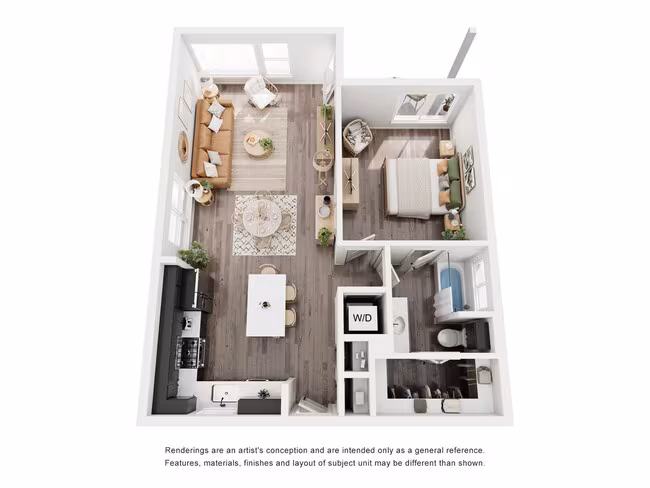 A1 203 floor plan