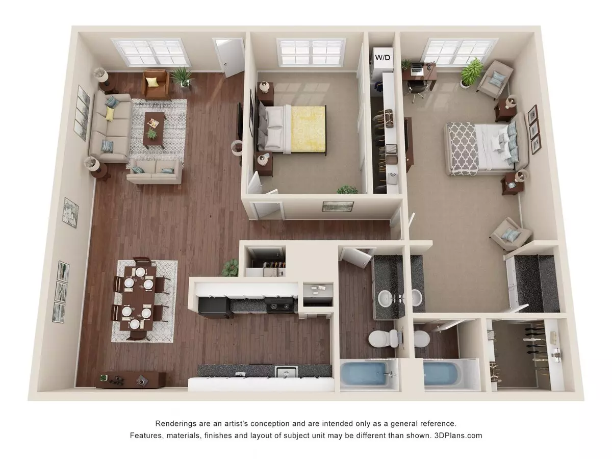 Unit 1406 1406 floor plan