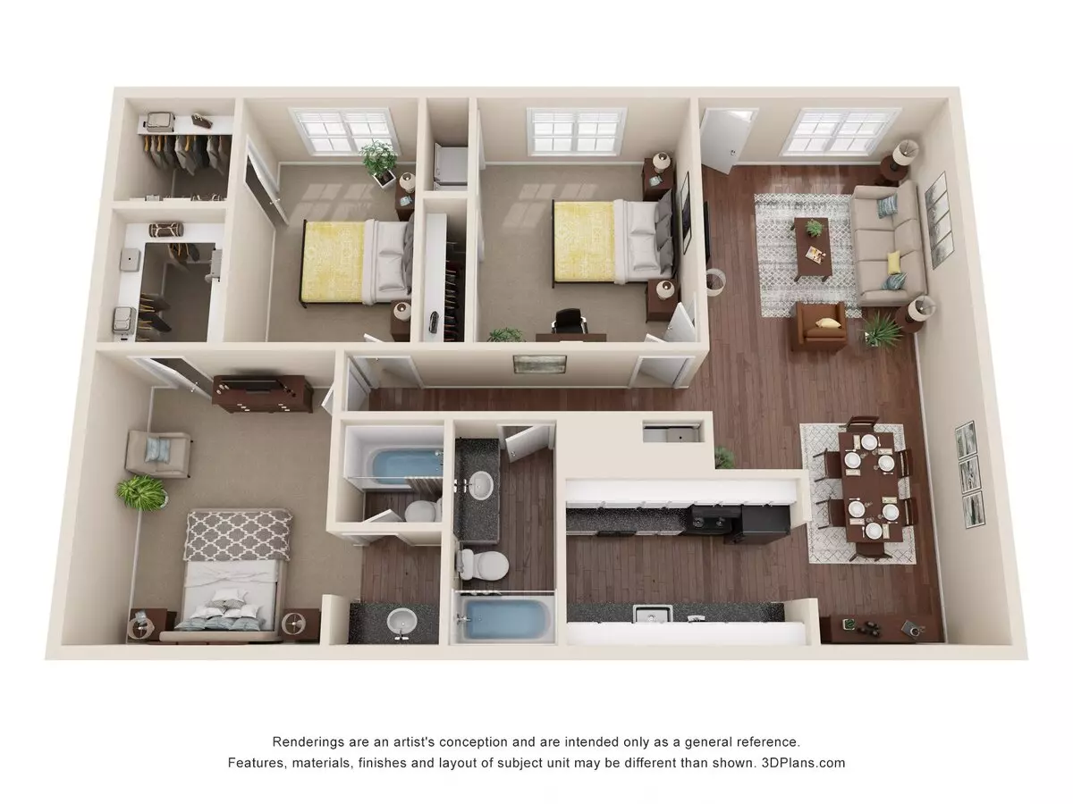 C1 1401 floor plan