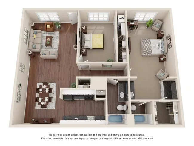 Unit 1406 1406 floor plan