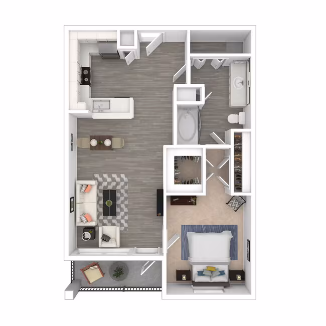 Unit 125 floor plan