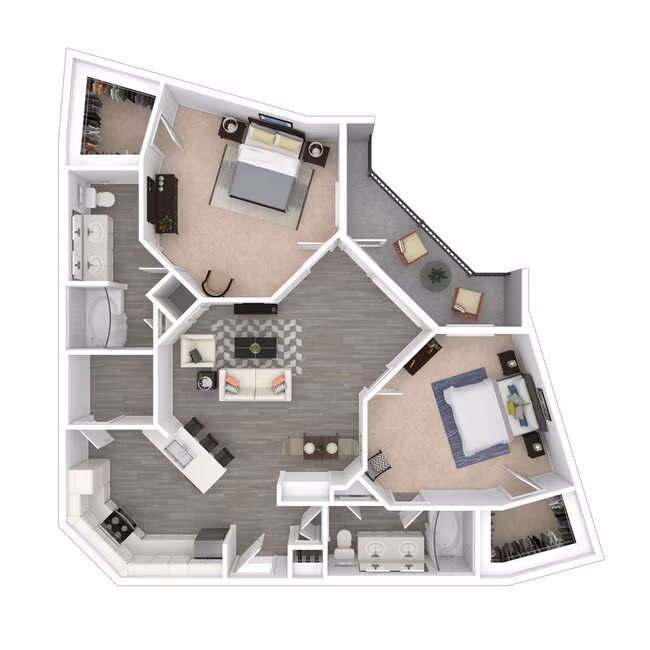 B4 421 floor plan