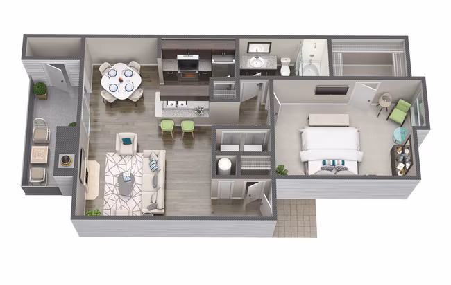 A 2101 floor plan