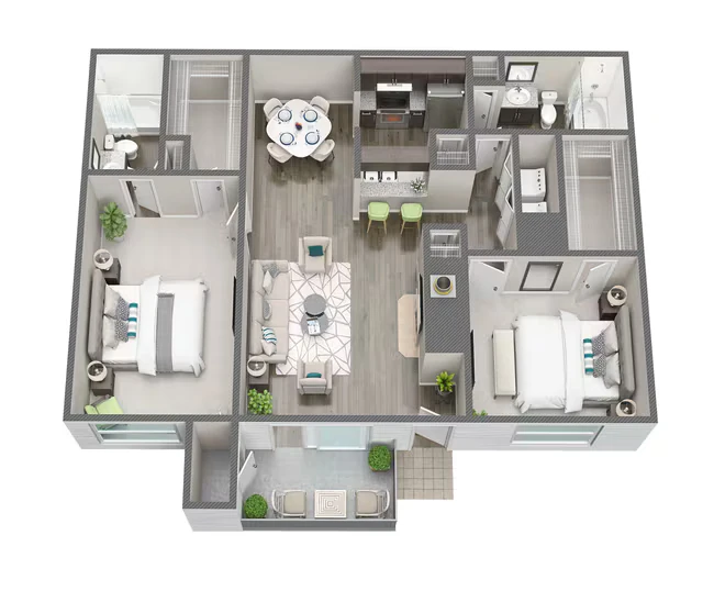 C 2057 floor plan