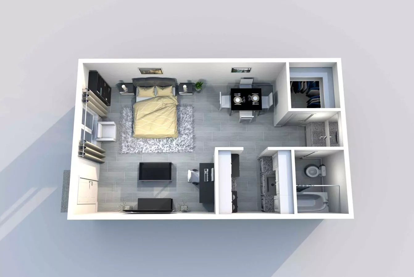 E 720 floor plan