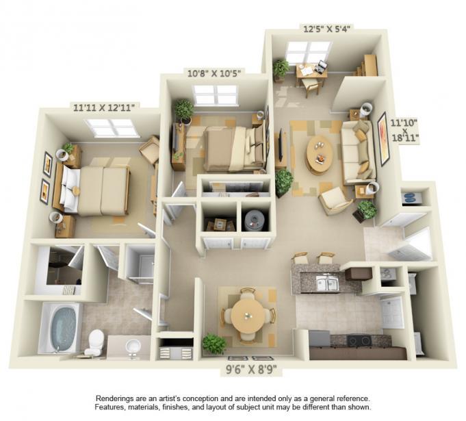 Unit 0420 0420 floor plan
