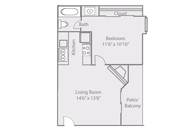 A1 1412 floor plan