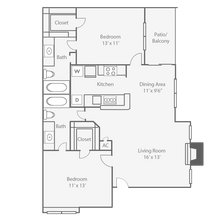 B2 0214 floor plan
