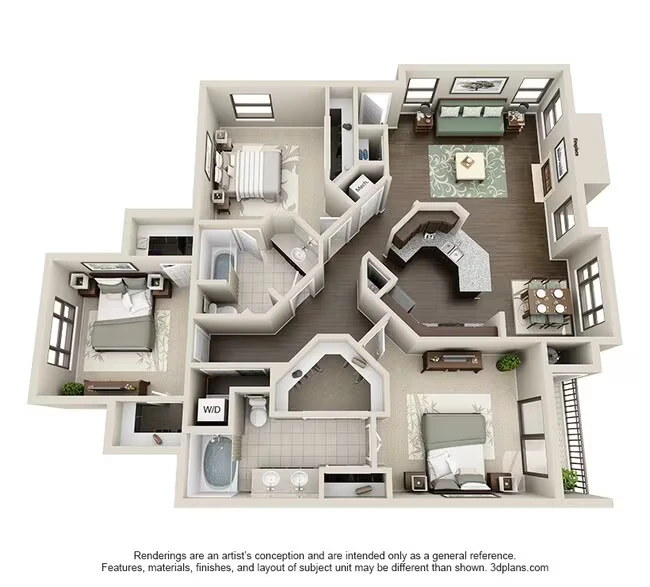C1 0304 floor plan