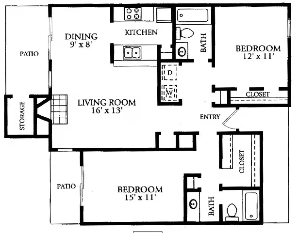 Apartment 0311 floor plan
